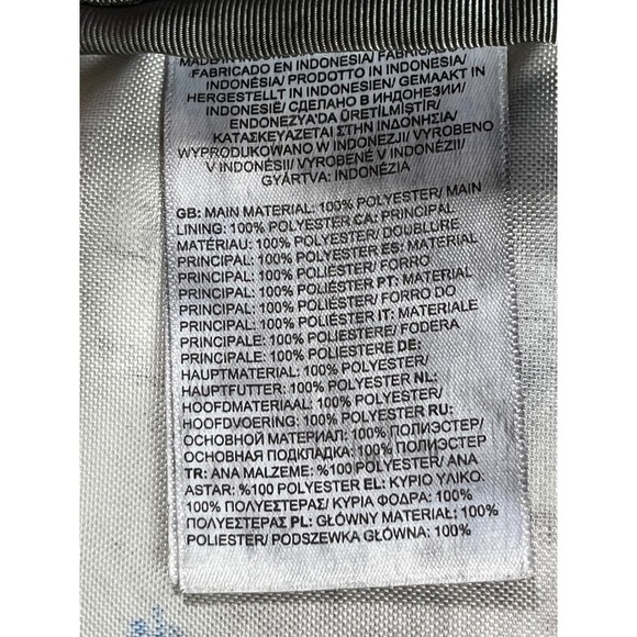 The North Face Recon Backpack Gray Black Travel Bag - Picture 4 of 14